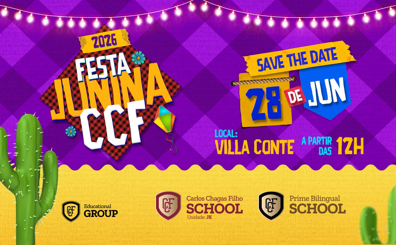 Flyer Arraiá CCF 2026